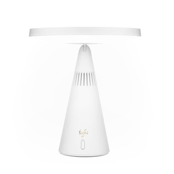 YOGHI Miroir Grossissant 3 en 1 - Lumiere LED Enceinte Bluetooth - 6W