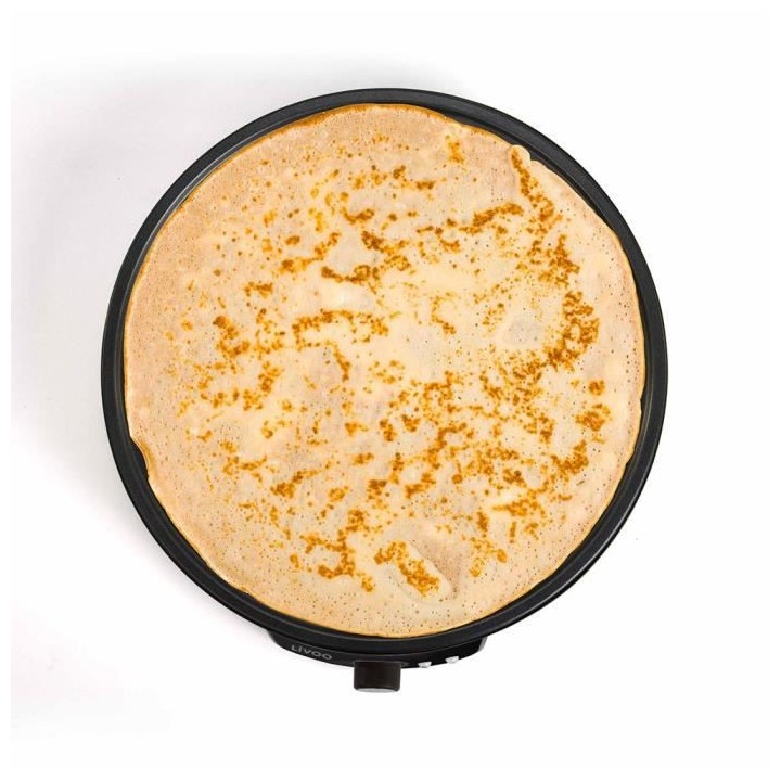 LIVOO DOP196 Crepiere 30cm 1000W - Noir
