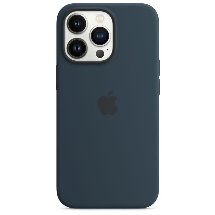 APPLE Coque Silicone pour iPhone 13 Pro avec MagSafe - Abyss Blue