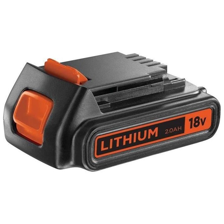 Perceuse-Visseuse sans-fil 18V BLACK+DECKER (2 Batteries 2 Ah + Charge