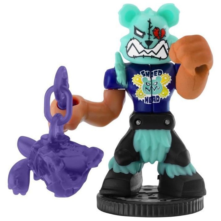 Figurines - Pack Duo Powerstorm Burndown vs Shred Head - Akedo MOOSE T