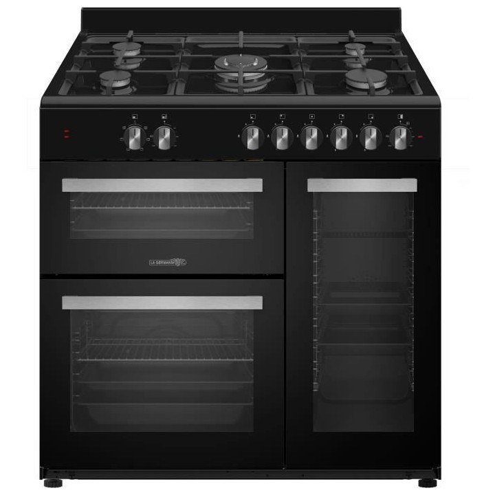 LA GERMANIA SM903N Cuisiniere 3 Fours Noire