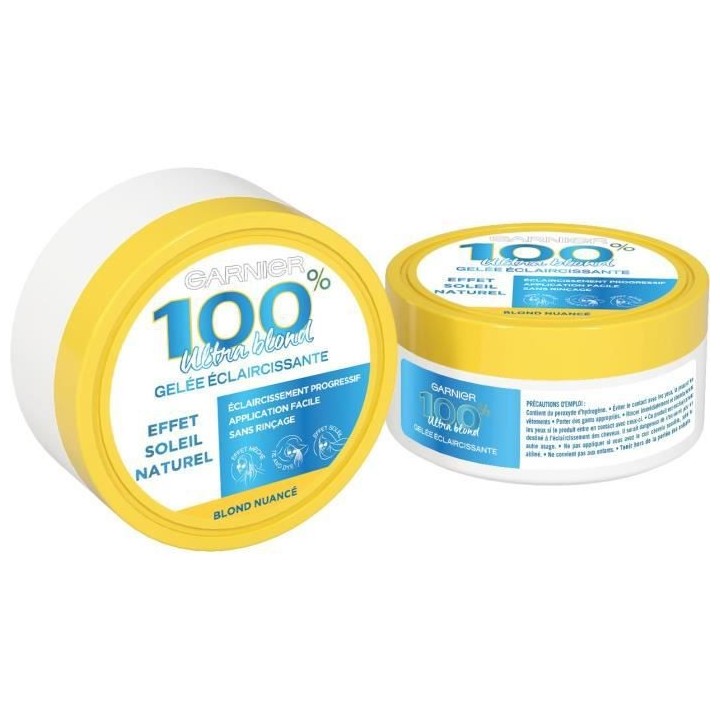 Gelée Eclaircissante GARNIER 100% Ultra Blond - 150 ml