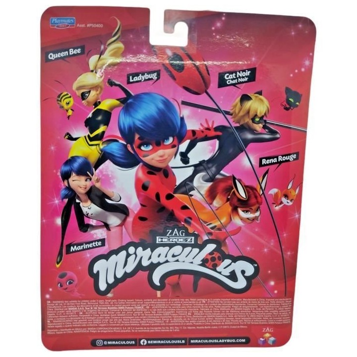Mini-poupée Queen Bee - MIRACULOUS - 12 cm - Jaune et noir - 4 ans et