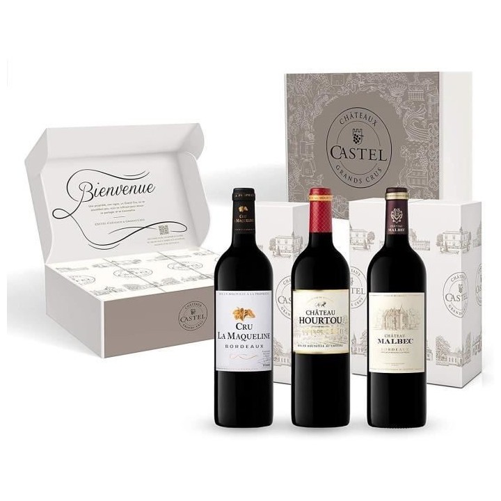 Coffret Cadeau Prix Plaisir Vin de Bordeaux