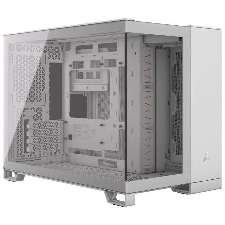 Boîtier PC - CORSAIR - 2500X Tempered Glass Micro ATX Dual Chamber -