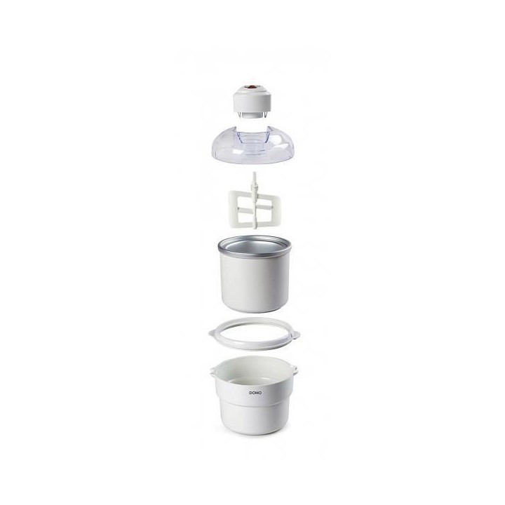 Sorbetiere compacte DOMO - 1L DO2309I - Blanc - 12W