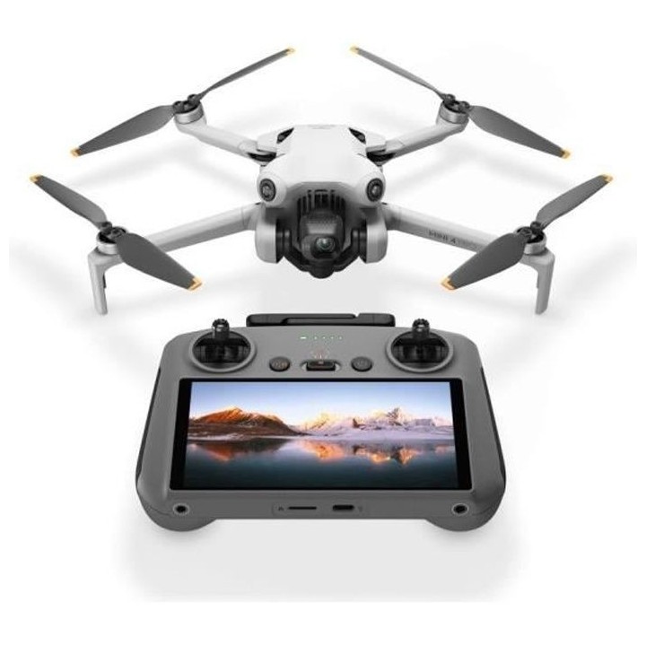 Drone - DJI - Mini 4 Pro Fly More Combo - Caméra 4K HDR - Pilotage Sm