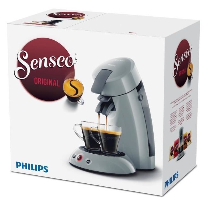 Machine a café dosette SENSEO ORIGINAL Philips HD6553/71, Booster d'a