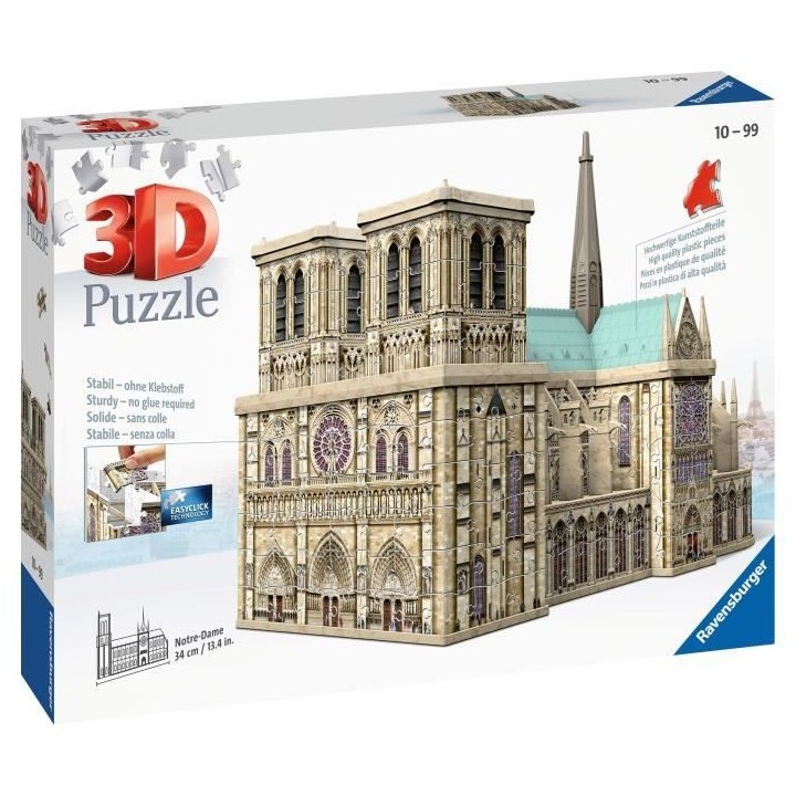 Puzzle 3D Notre-Dame de Paris