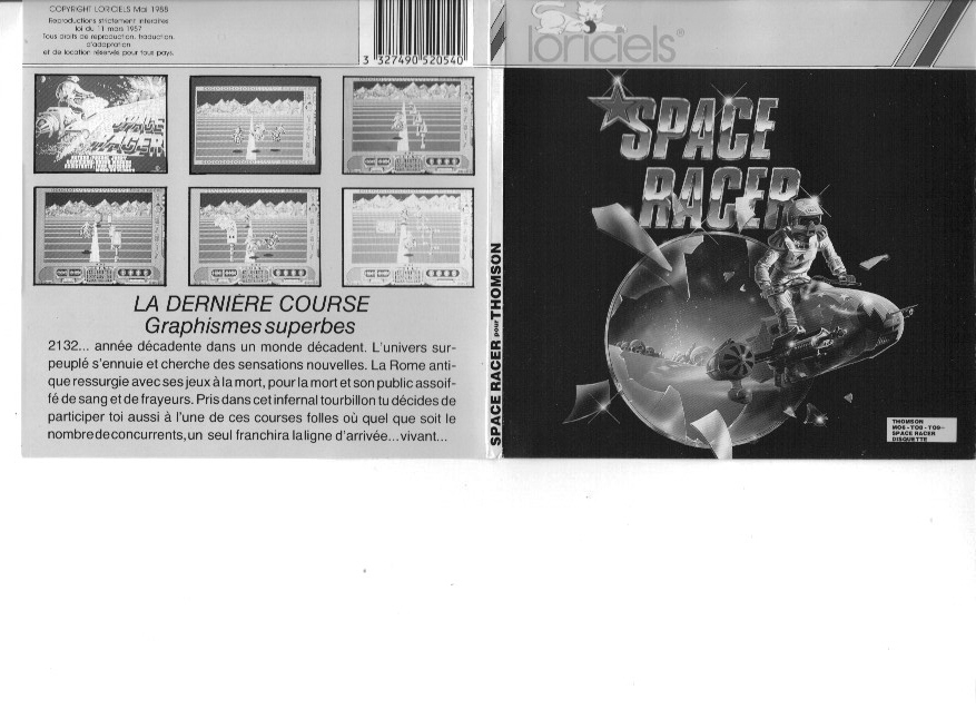 Space Racer TO8D musique 1988